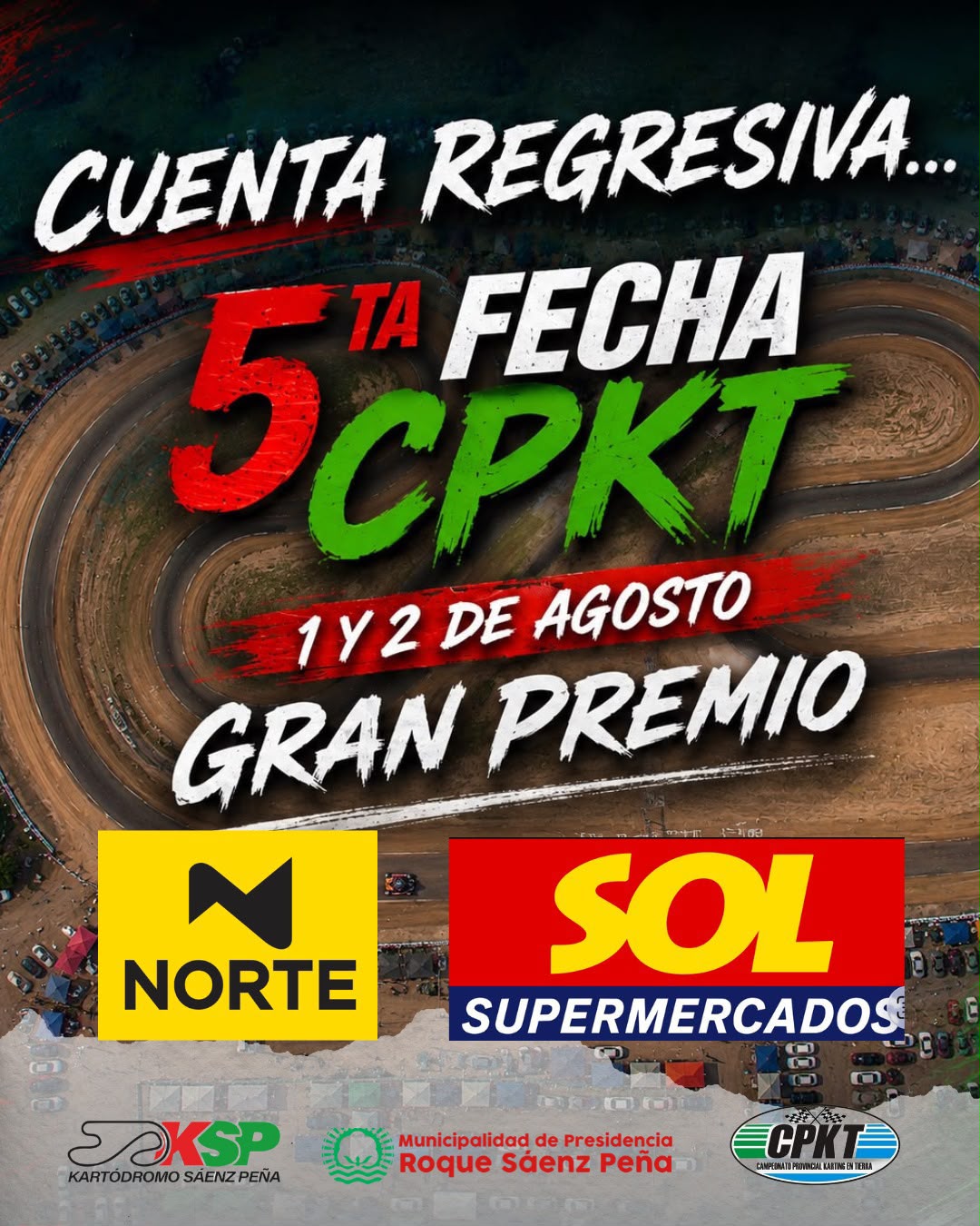 Sáenz Peña recibe este fin de semana la quinta fecha del Campeonato Provincial de Karting en Tierra
