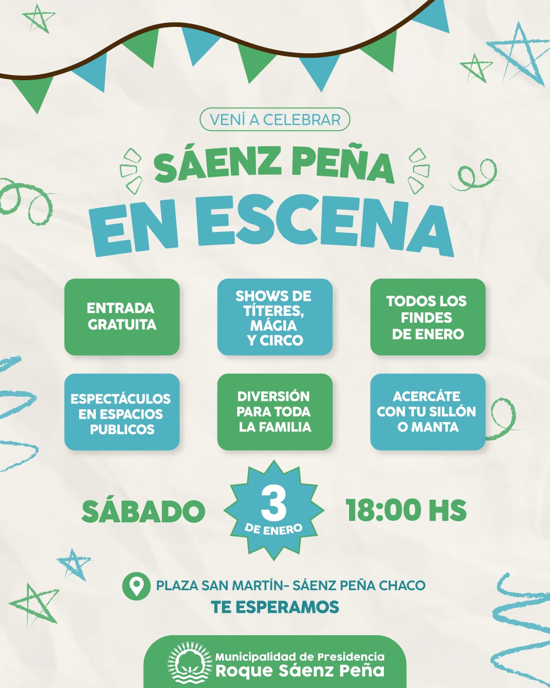 El Municipio presentó actividades recreativas gratuitas para el verano