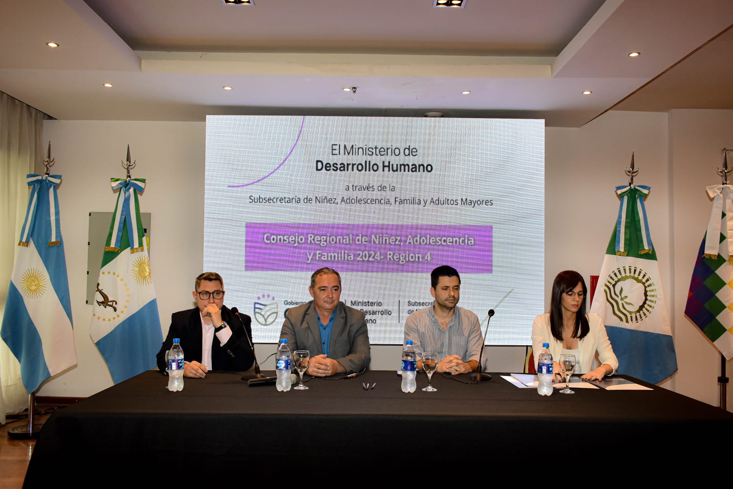 Se realizó el lanzamiento del consejo regional de niñez, adolescencia y familia, región 4