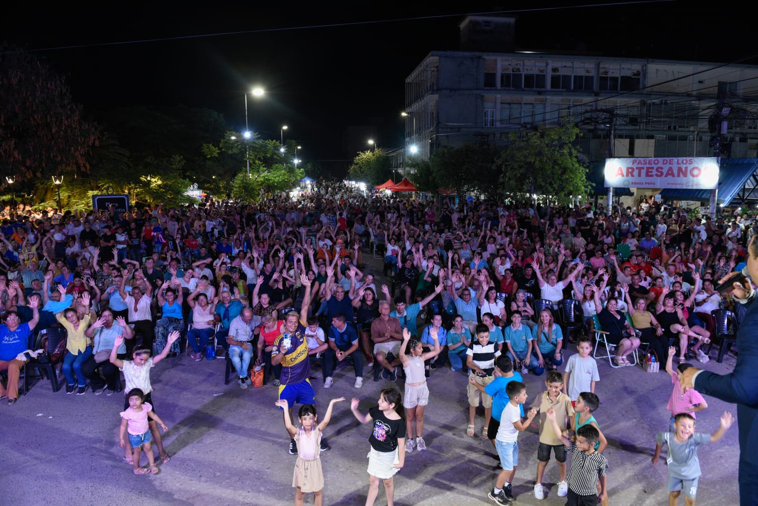 Gran convocatoria en el Festival de Año Nuevo en Sáenz Peña