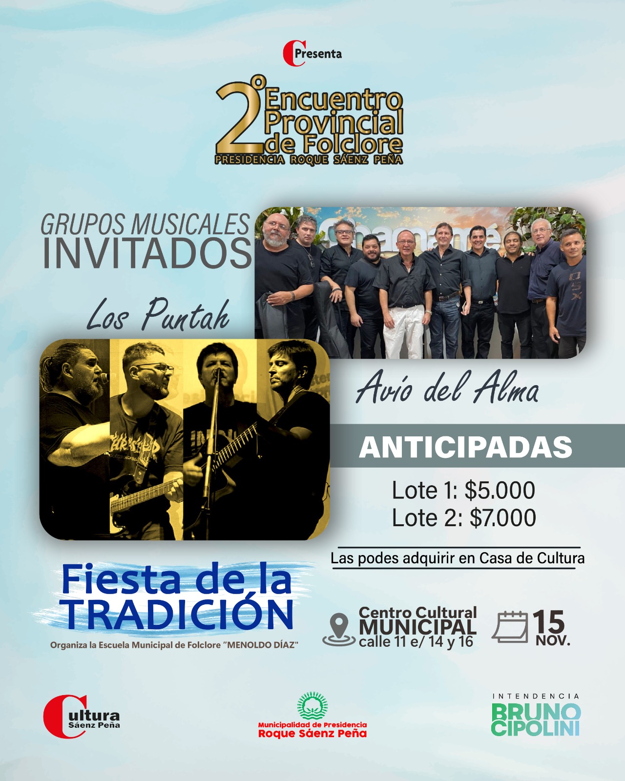 Cultura Municipal realizará el “2° Encuentro Provincial de Folclore”