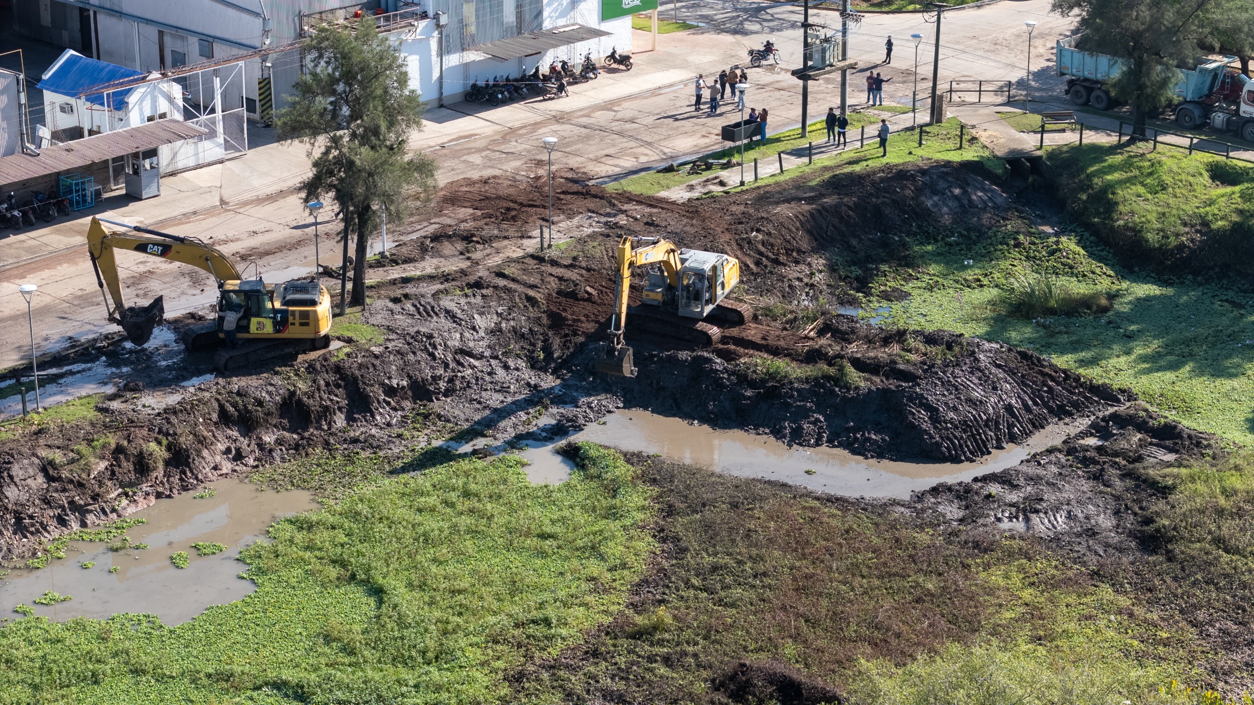 El Municipio avanza con obras para fortalecer el sistema hídrico de la ciudad