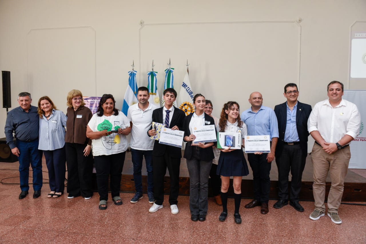 Con una importante participación se realizó el XXXIX concurso de oratoria