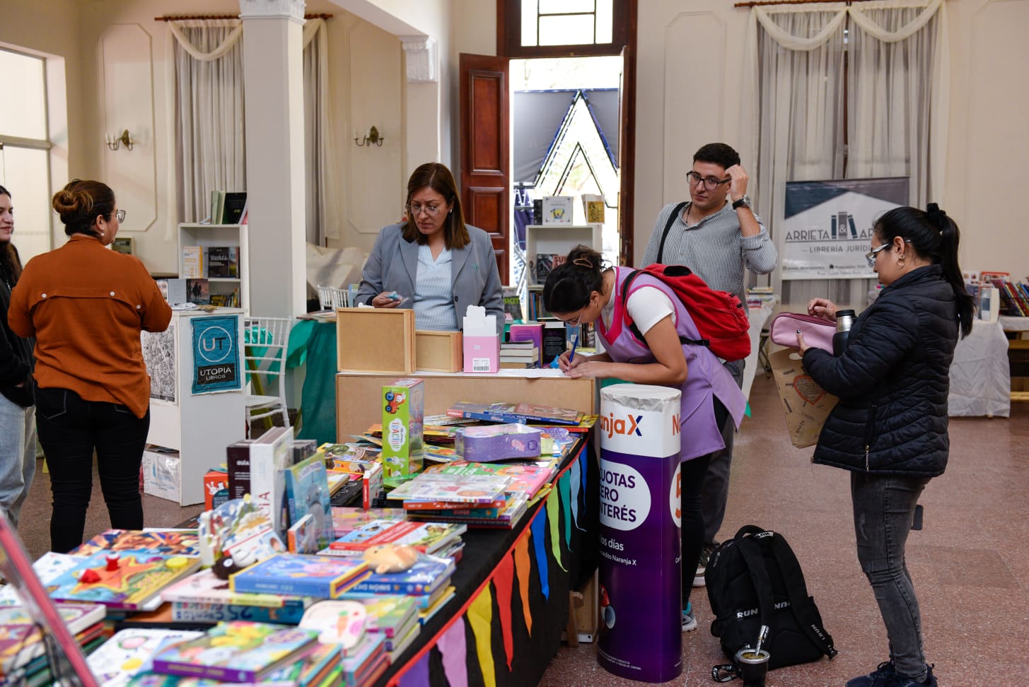 Arrancó la 5° edición de la Feria del Libro Saenzpeñense "La Termal Lee"