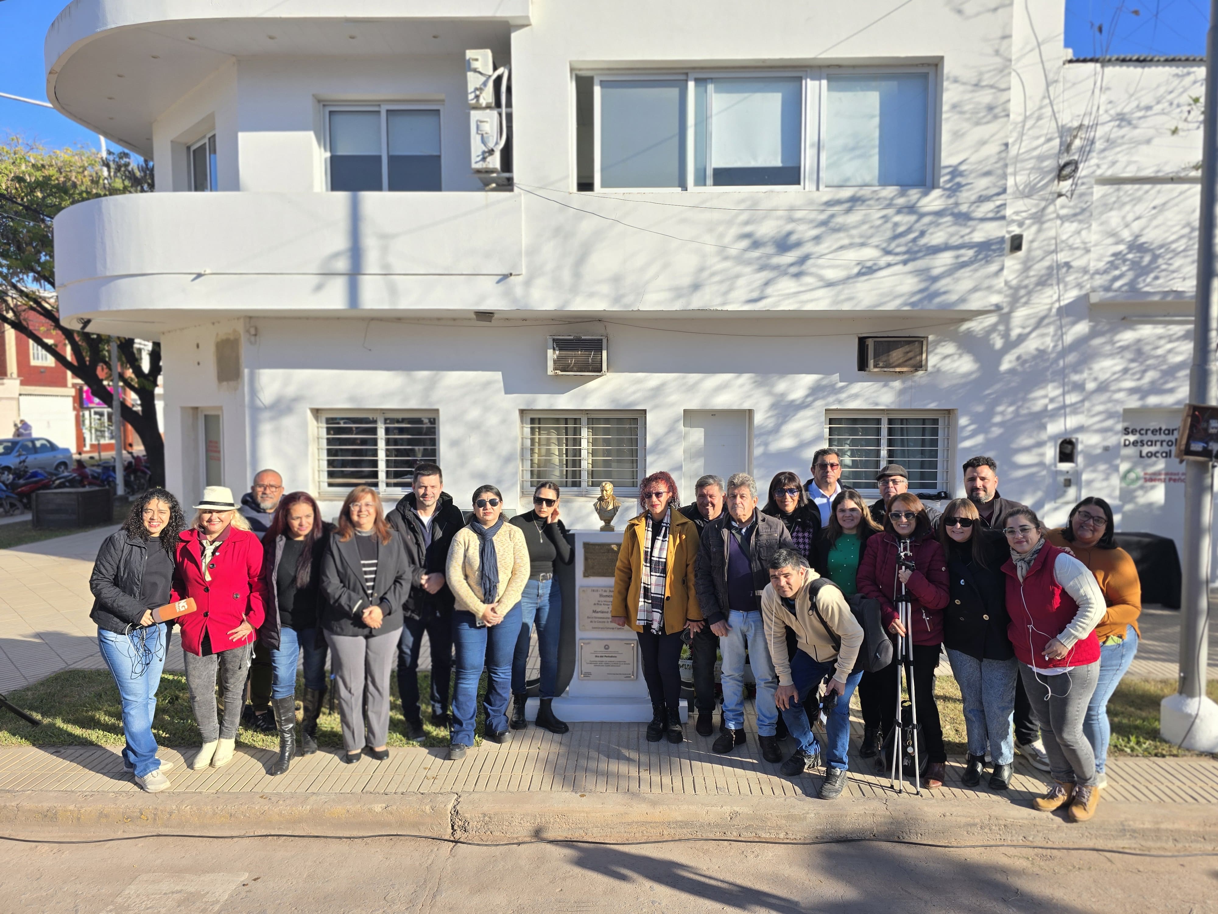 Con un acto el municipio homenajeó a los periodistas