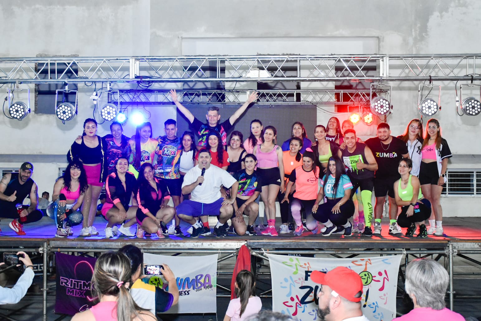 Última Zumba Masterclass del profesor Claudio Benítez