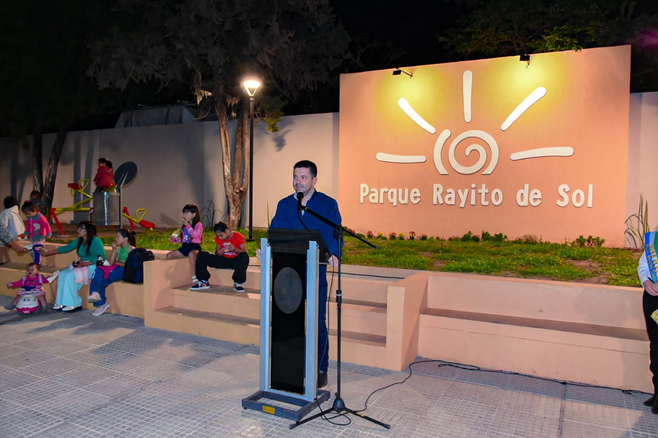 Se inauguró la puesta en valor de la plazoleta “Rayito de Sol”
