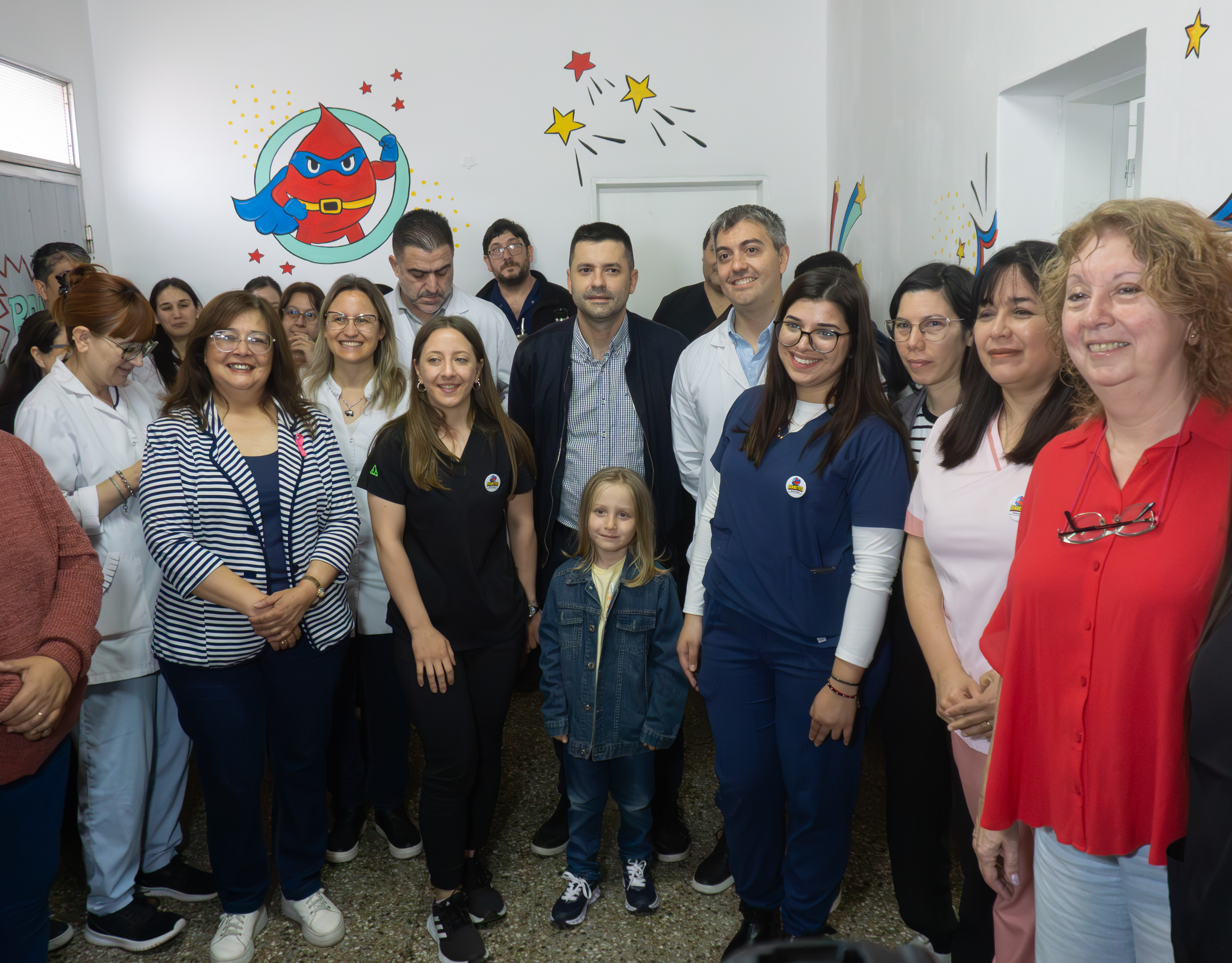 El intendente Bruno Cipolini acompañó la inauguración del centro de diabetes infanto-juvenil