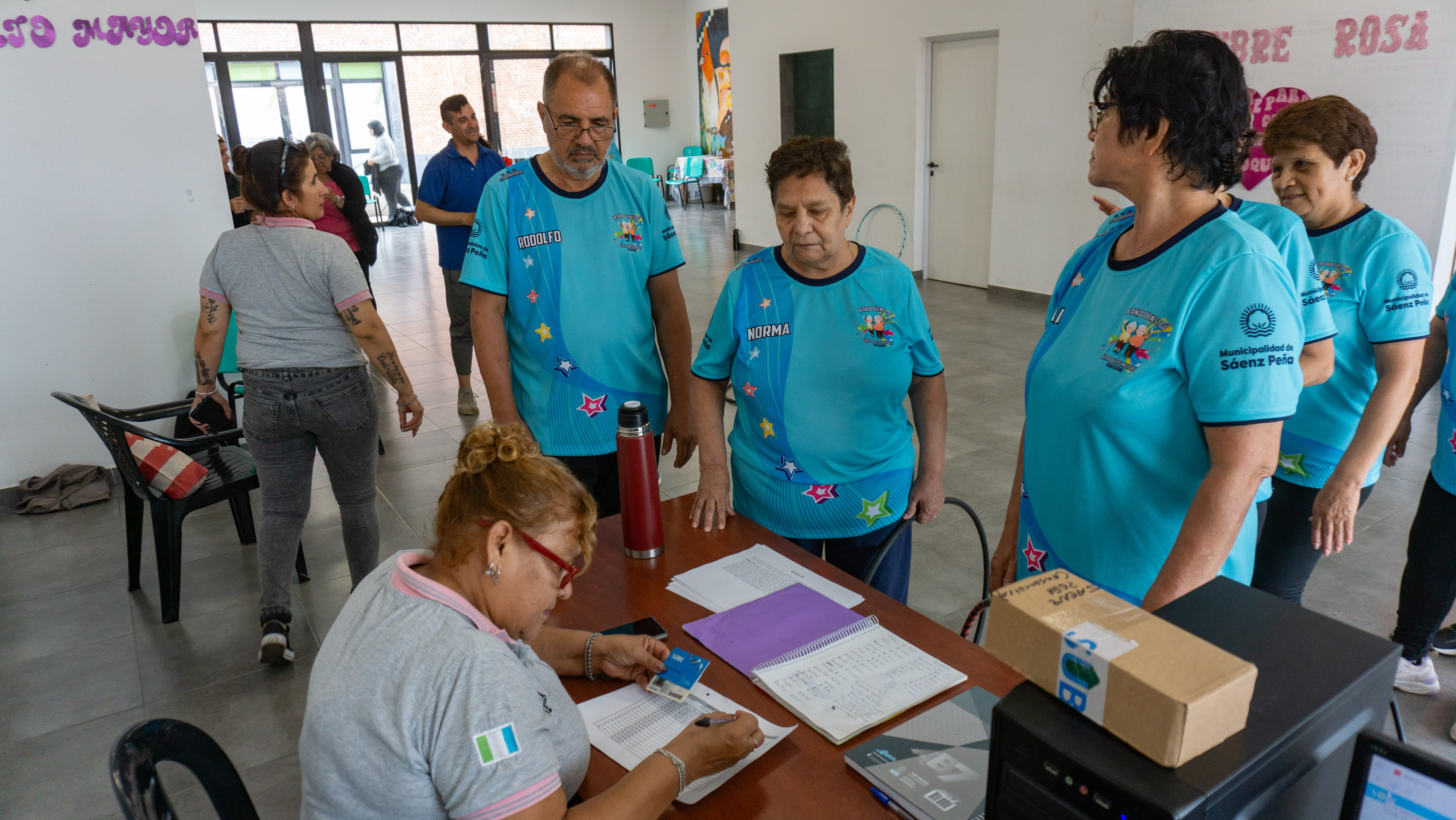 Se realizó un operativo SUBE para Adultos Mayores