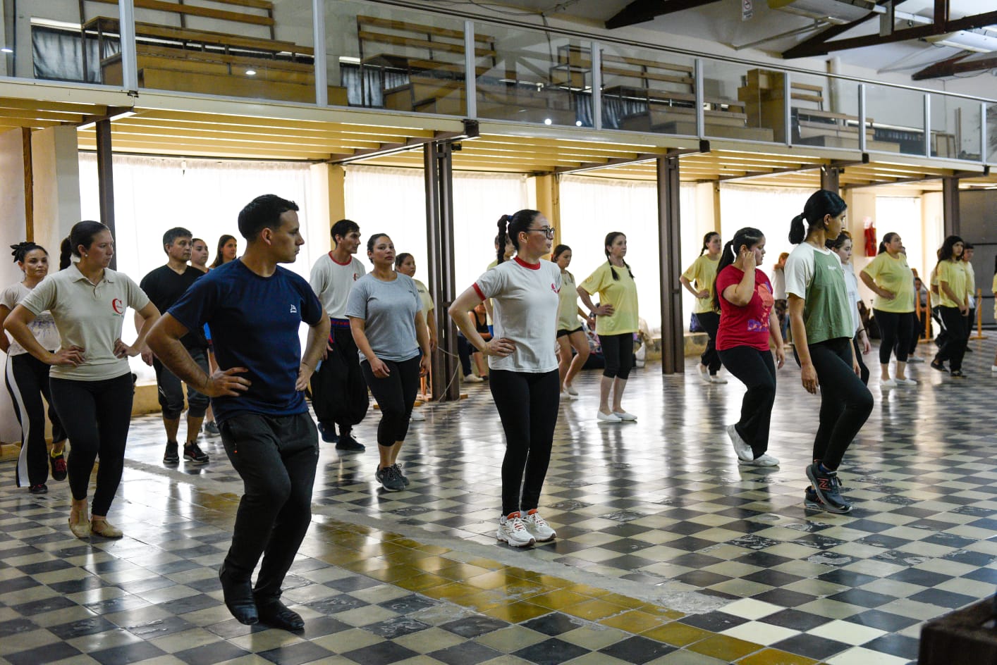 Se realizó el taller de folclore en Casa de Cultura a cargo de profesores del Ballet Salta